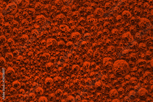 Fototapeta volcanic lava foam abstract background