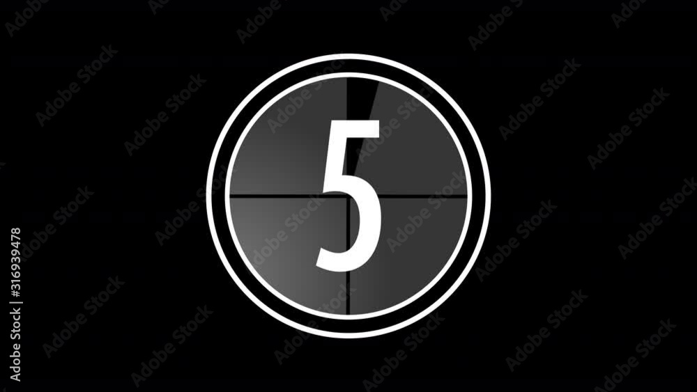 Countdown with 2 pip 4k 25fps Static Countdown with 2 pip 4k 25fps Static