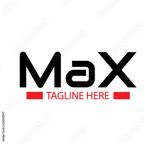 Max Logo Letter Vector Template Design Illustration