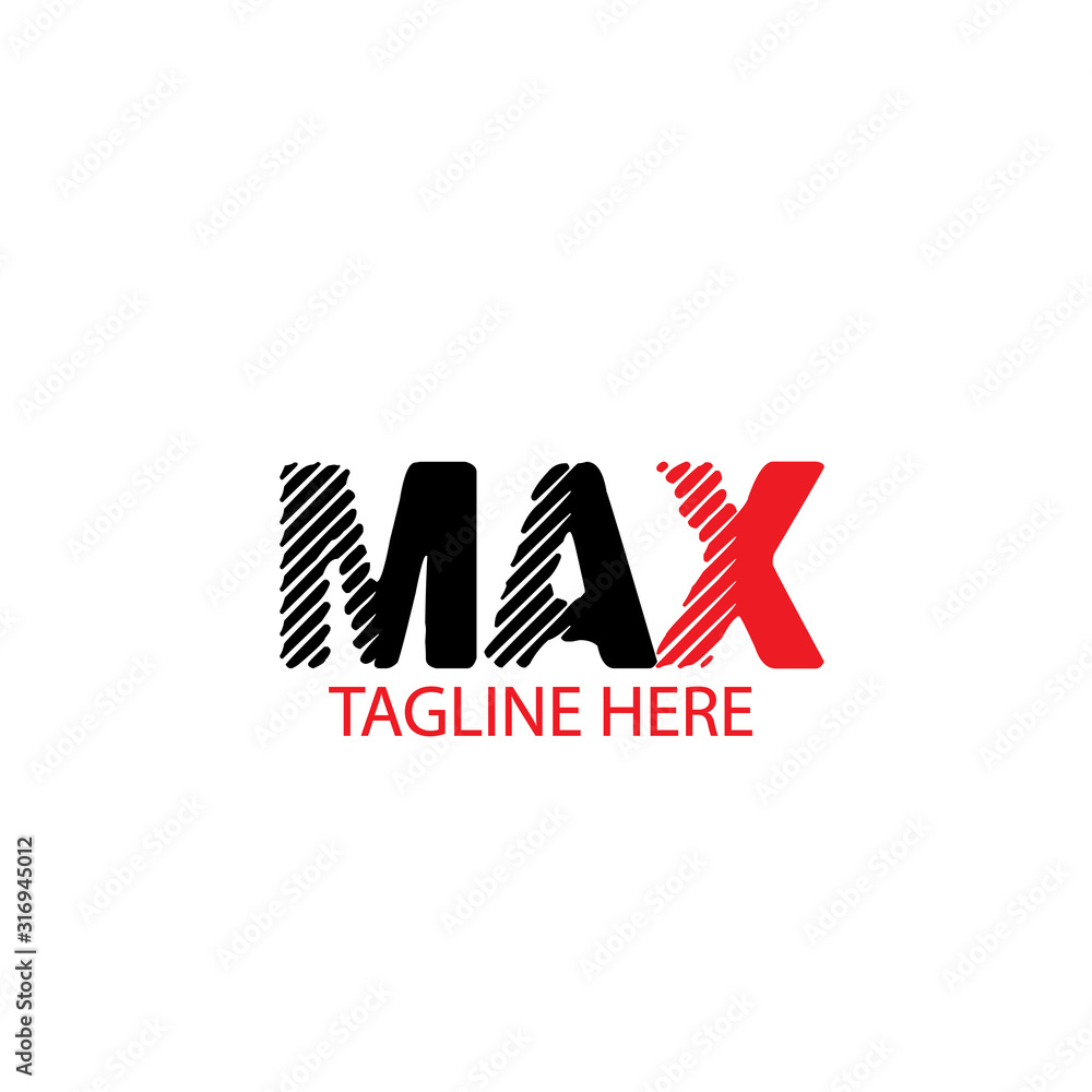 Max Logo Letter Vector Template Design Illustration