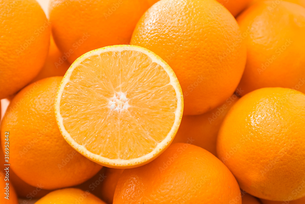 Many tasty oranges as background Many tasty oranges as background