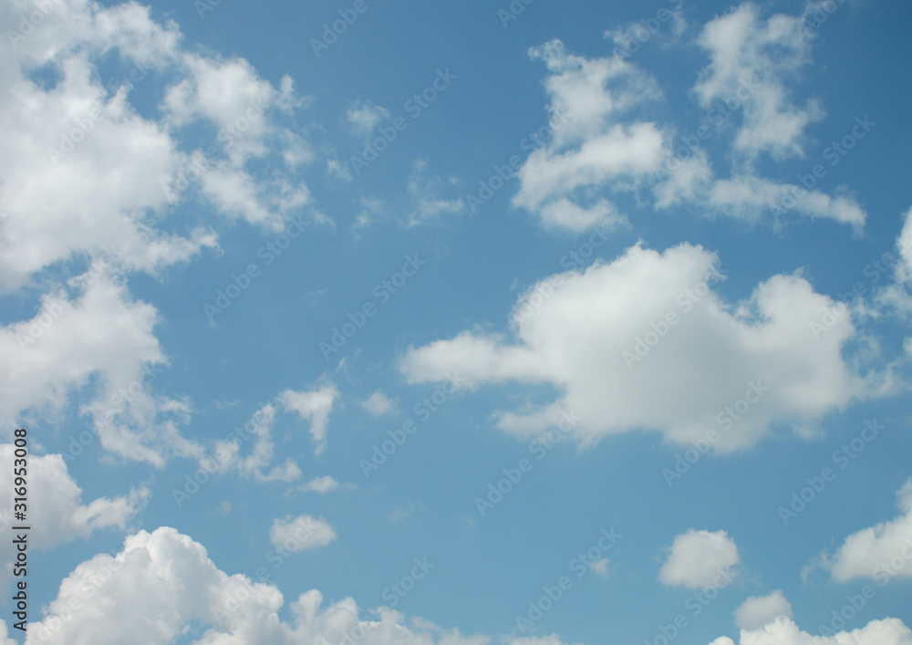 Fototapeta premium Cloudy sky background