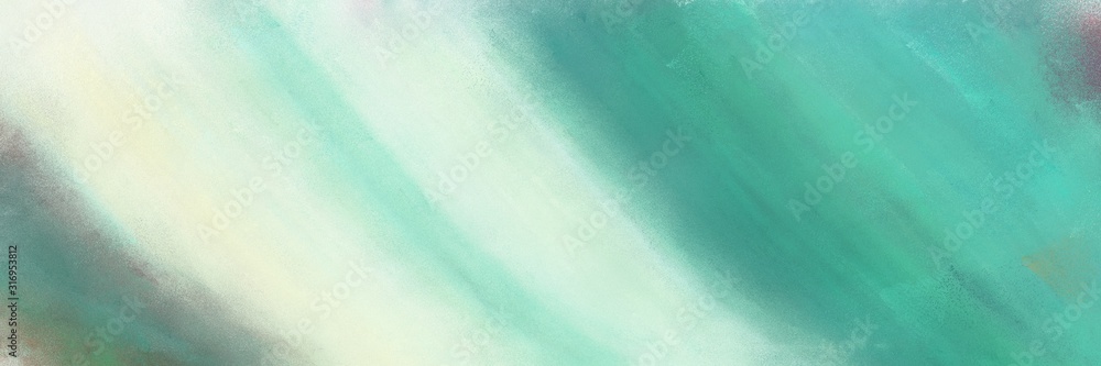 abstract painting wallpaper with tea green, blue chill and medium aqua marine colors