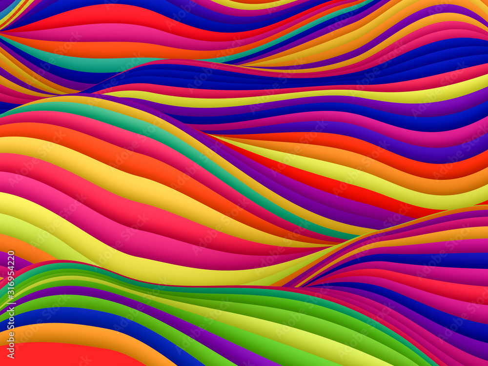 Abstract Striped Design Abstract Striped Design