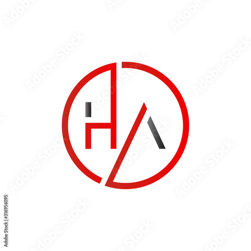 letter HA Logo Design Vector Template. Initial HA Letter Design Vector Illustration Free Download letter HA Logo Design Vector Template. Initial HA Letter Design Vector Illustration - GFXLoad