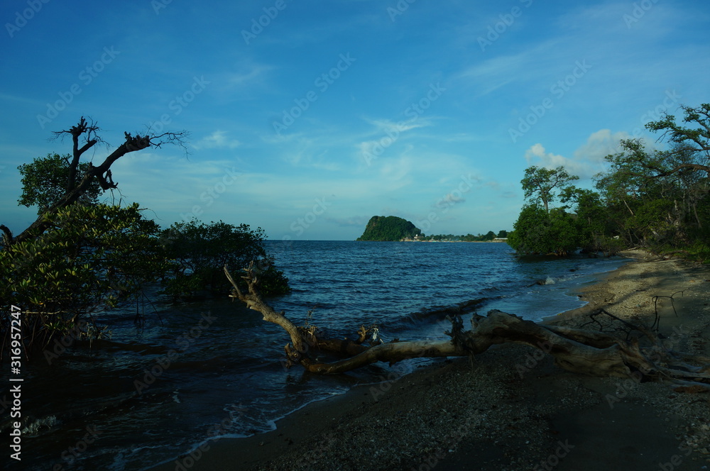 tropical island in thailand