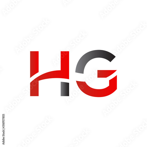 Free Download letter HG Logo Design Vector Template. Initial HG Letter Design Vector Illustration - GFXLoad