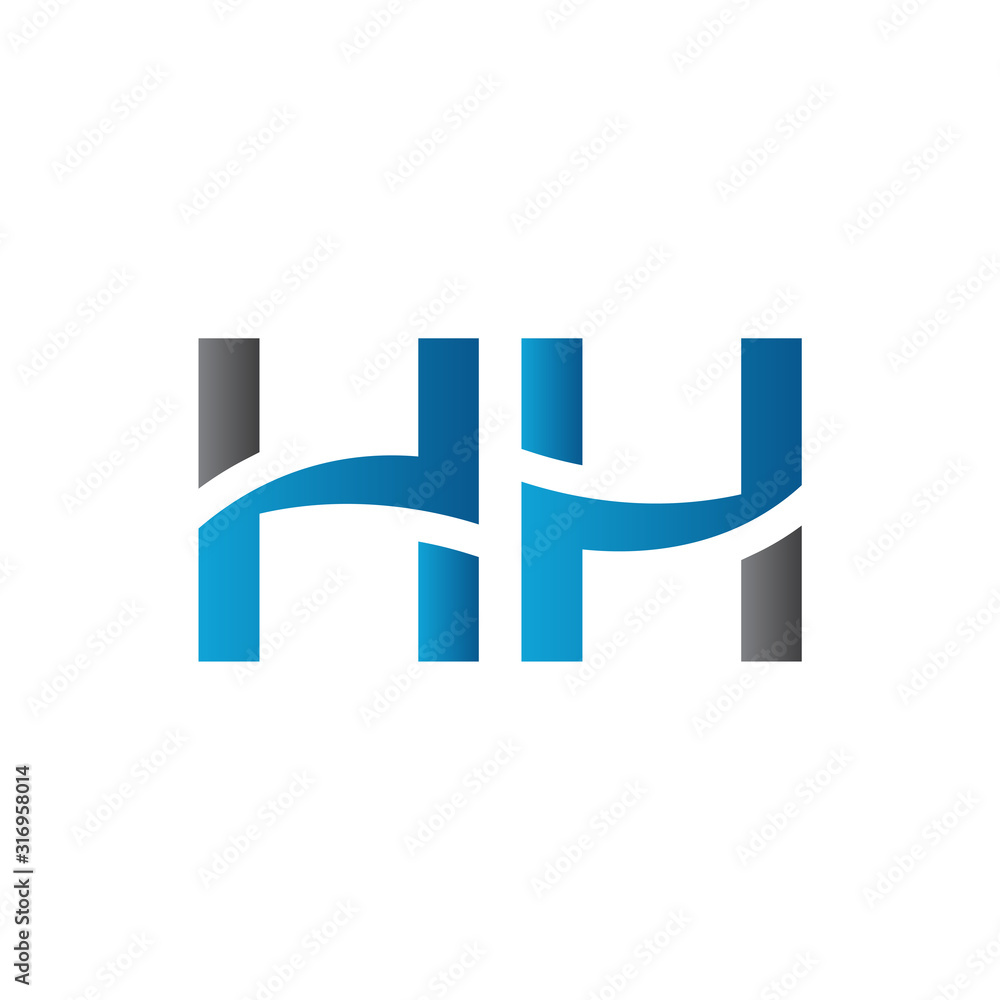 letter HH Logo Design Vector Template. Initial HH Letter Design Vector Illustration letter HH Logo Design Vector Template. Initial HH Letter Design Vector Illustration
