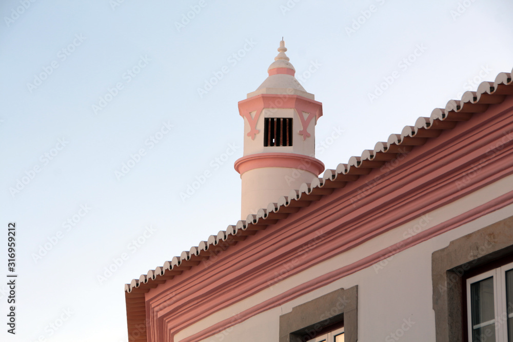 traditional and beautiful portuguese chimneys