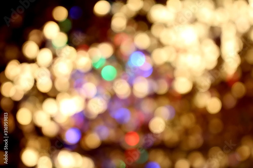 beautiful festive shiny video with shimmering sequins