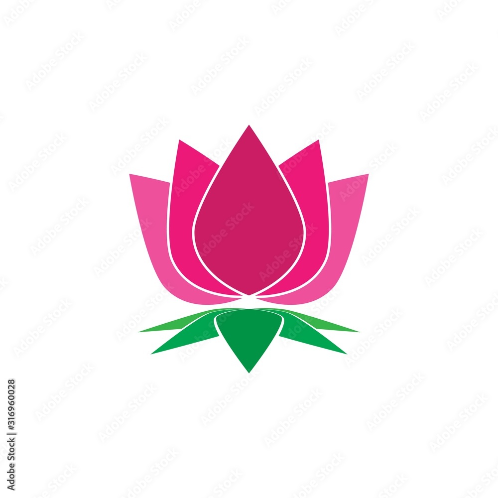 Plumeria flower logo Plumeria flower logo