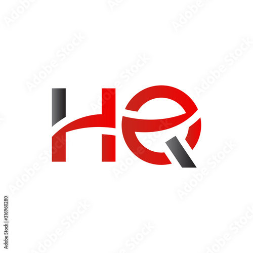 Free Download letter HQ Logo Design Vector Template. Initial HQ Letter Design Vector Illustration - GFXLoad