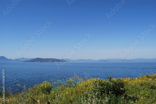 Eghina  Egina  Aegina  Grecia 2018-  island of Greece from the Aegean Sea in the Saronic Gulf