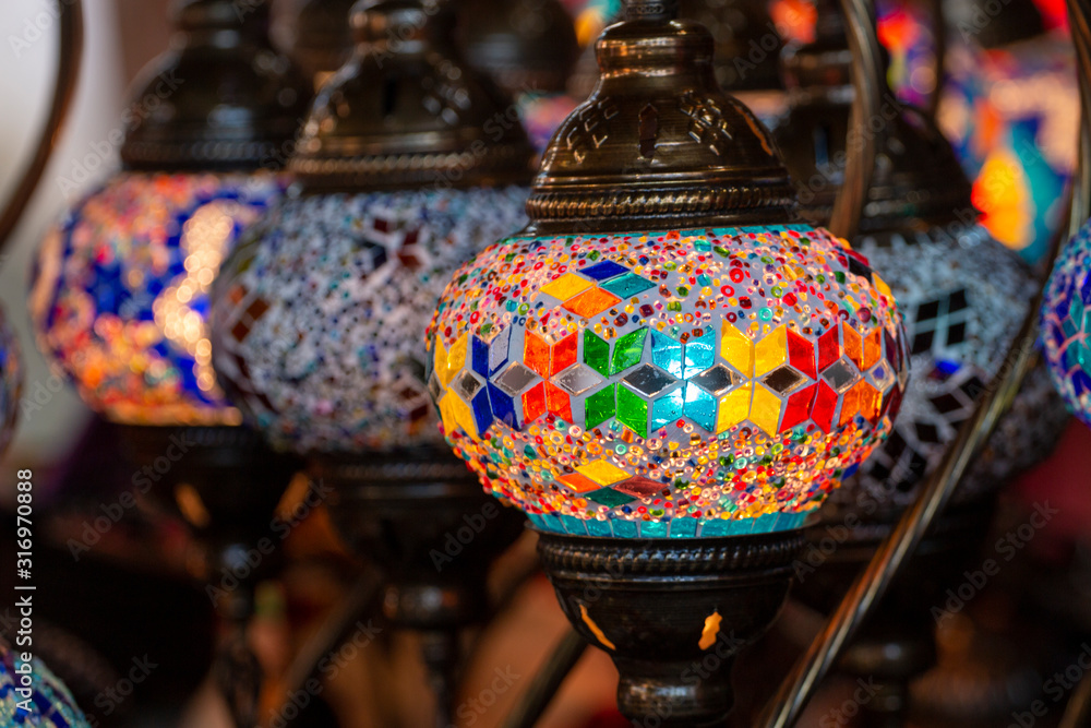 Traditional moroccan lamp