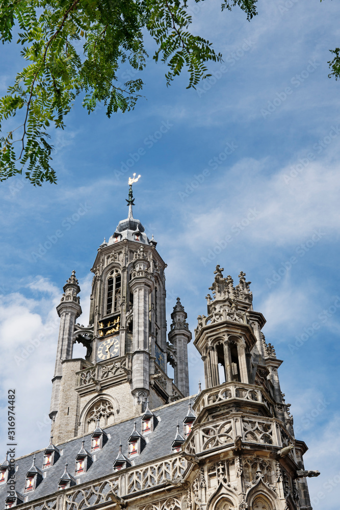 Town hall. In Middelburg, The Netherlands 3