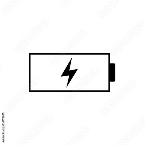 Charge mode on a white background. Icon.Vector © Julia