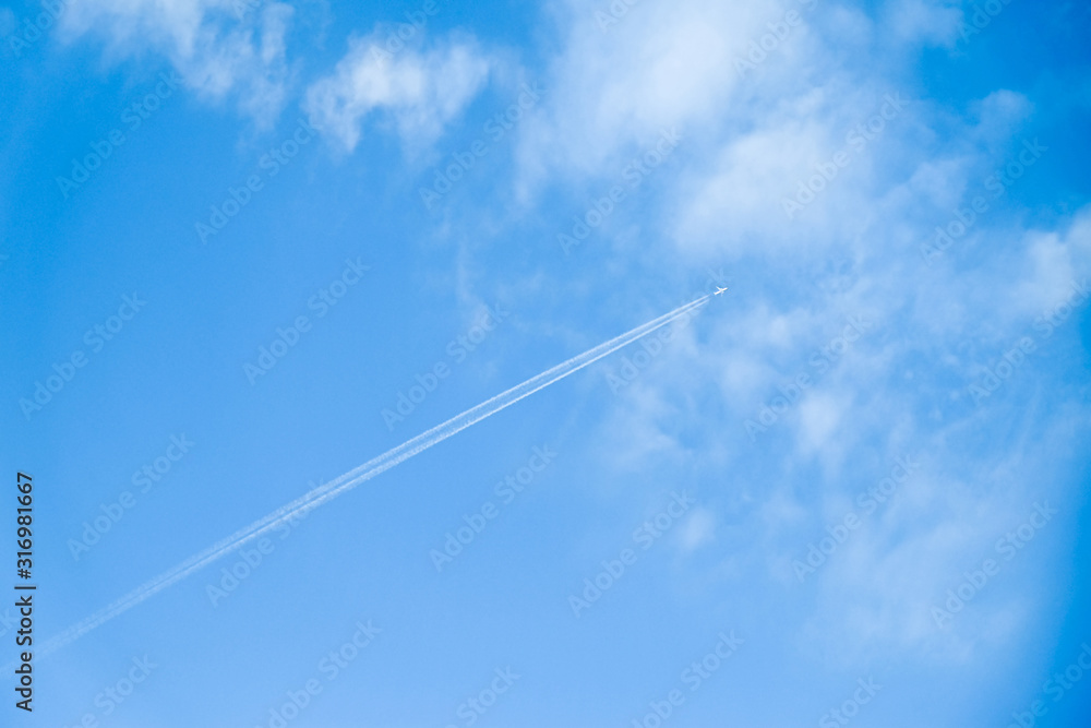 Clouds and blue sky background Clouds and blue sky background