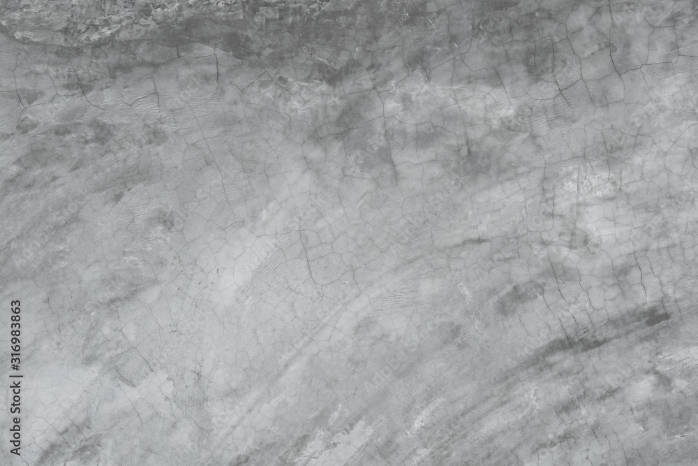 Fototapeta premium Gray concrete wall dirty background. old dirty grunge cement wall background..