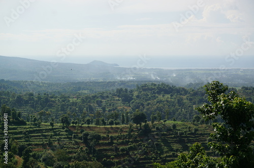 view of a mountain landscape