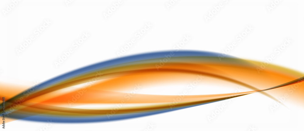 Trendy abstract wave blur pattern, multicolored lines on white background for wallpaper design. Colorful background vector. Creative vector element. Trendy abstract wave blur pattern, multicolored lines on white background for wallpaper design. Colorful background vector. Creative vector element.