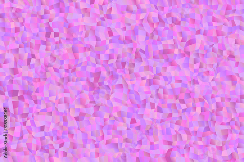 Random geometrical mosaic rectangle website background - chaotic geometric vector graphic