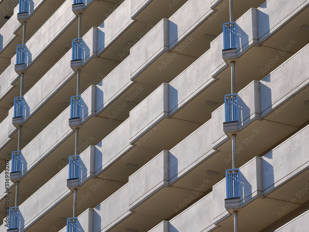 Abstract background architecture lines. modern architecture detail