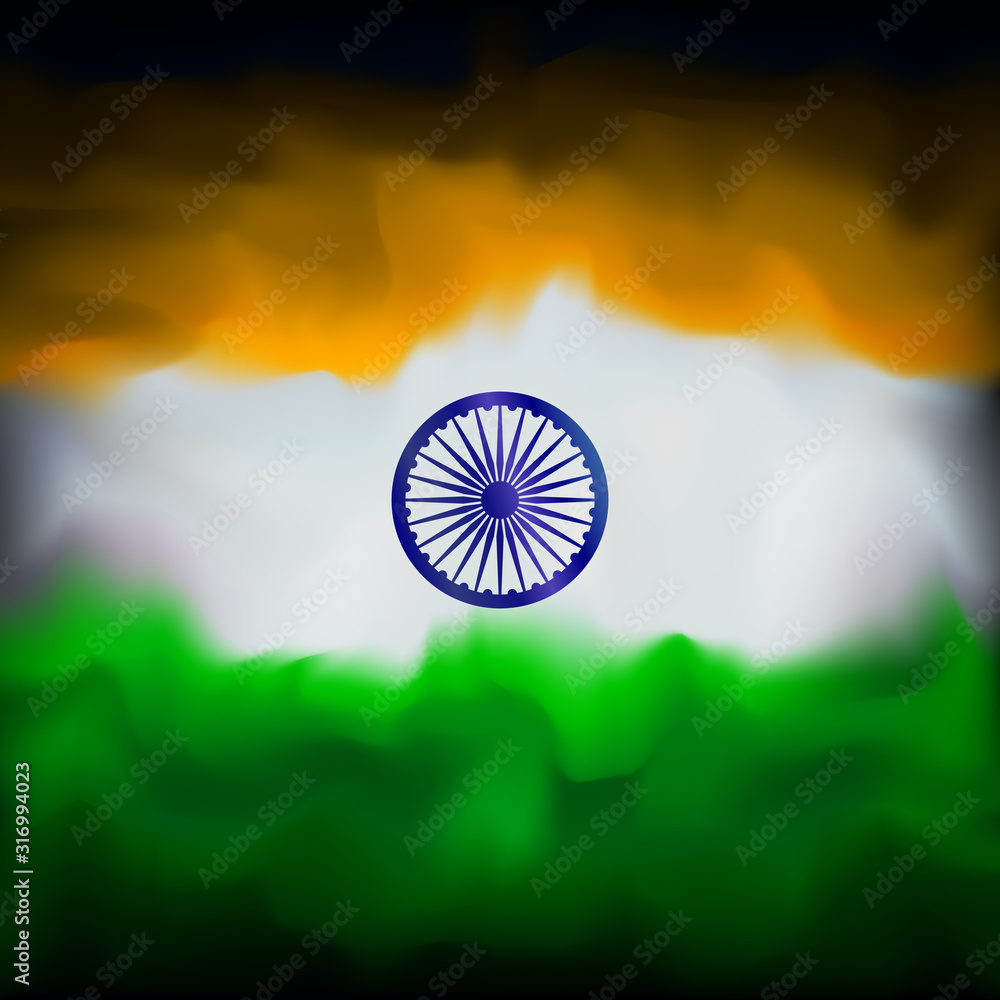 Abstract Indian Flag Theme Background Design Stock Vector Royalty Free  556475848  Shutterstock