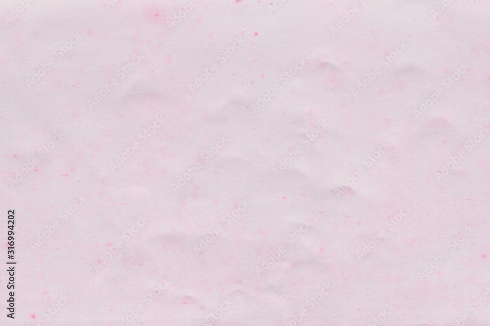 Fototapeta premium Cardboard pink abstract pattern texture close-up. Retro old paper background. Grunge concrete wall. Vintage blank wallpaper.