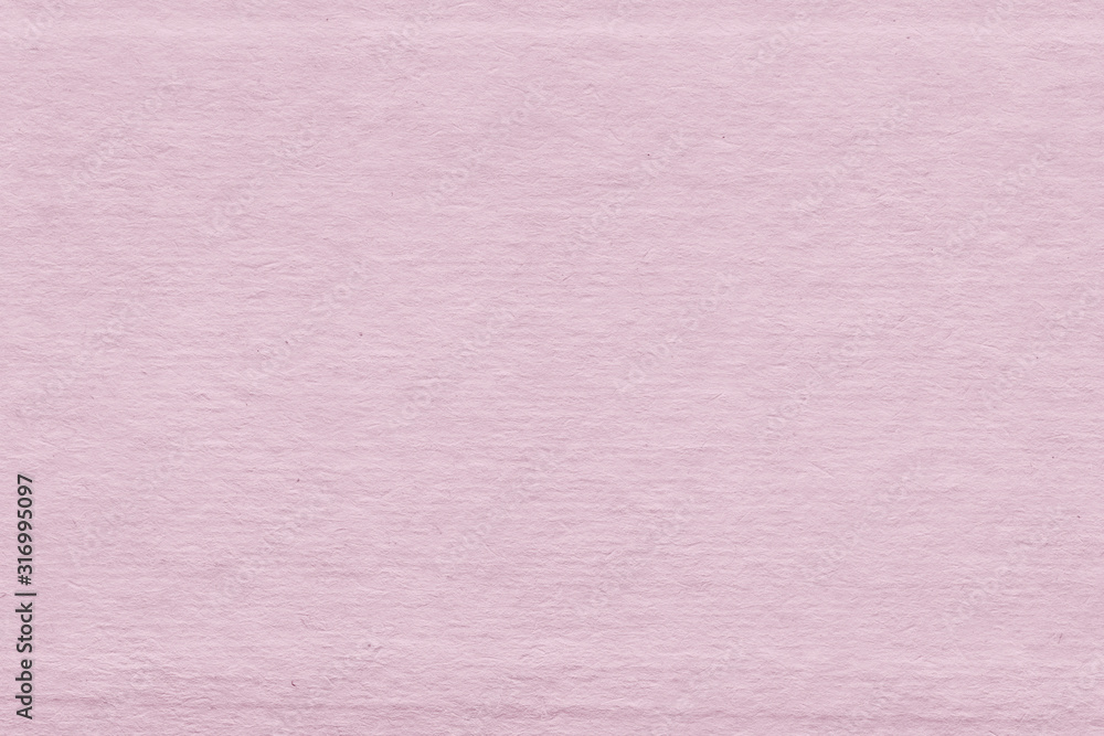 Fototapeta premium Cardboard pink abstract pattern texture close-up. Retro old paper background. Grunge concrete wall. Vintage blank wallpaper.