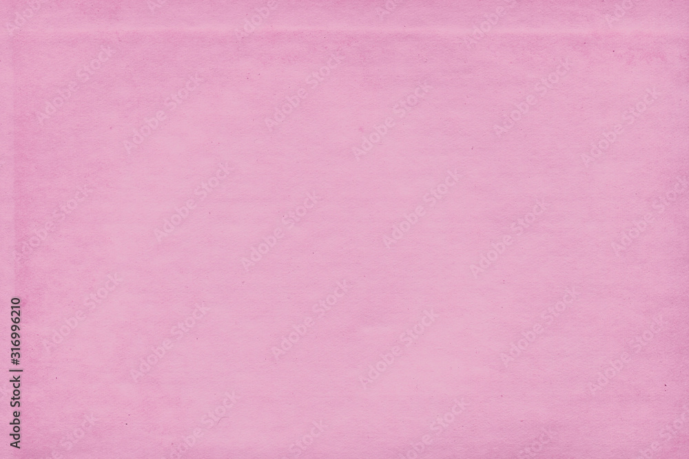 Fototapeta premium Cardboard pink abstract pattern texture close-up. Retro old paper background. Grunge concrete wall. Vintage blank wallpaper.