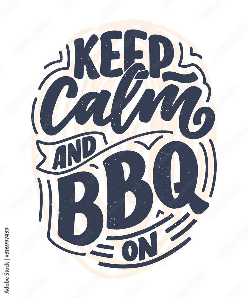 Bbq fun slogan, great design for any purposes. Lettering for family dinner design. Funny print, poster and banner with phraase about barbeque. Summer card. Vector Bbq fun slogan, great design for any purposes. Lettering for family dinner design. Funny print, poster and banner with phraase about barbeque. Summer card. Vector