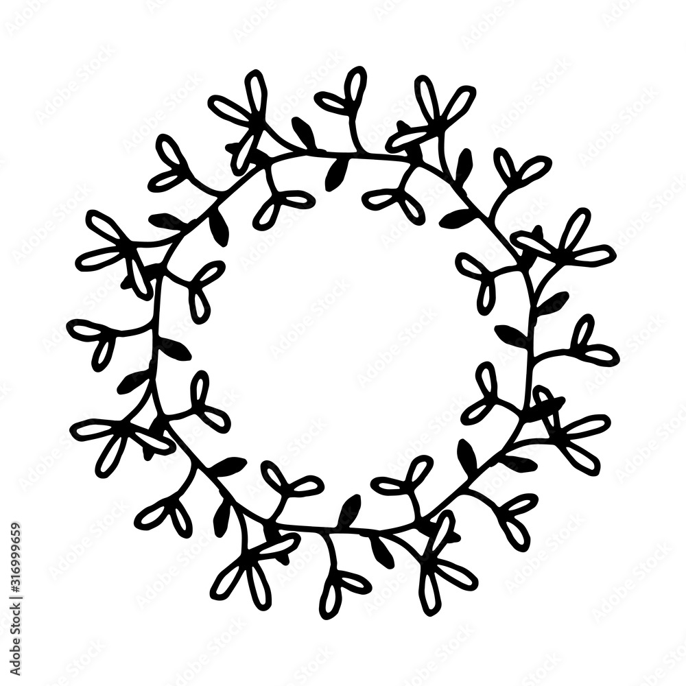 Rustic. Hand drawn simple line. Black stroke. Isolated on white background. Elegant and noble. Rustic. Hand drawn simple line. Black stroke. Isolated on white background. Elegant and noble.