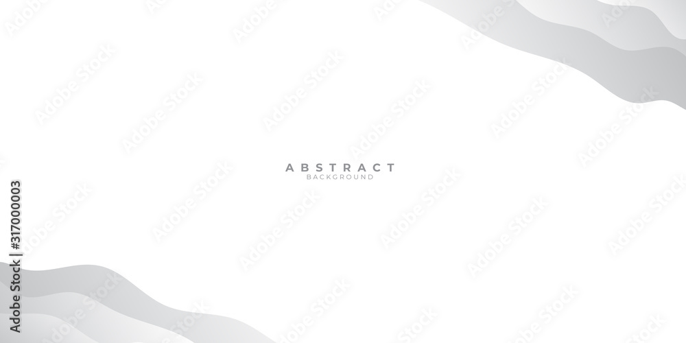 Grey white abstract background with liquid wave gradient color for presentation design. Suit for business, corporate, institution, conference, party, festive, seminar, and talks. Grey white abstract background with liquid wave gradient color for presentation design. Suit for business, corporate, institution, conference, party, festive, seminar, and talks.