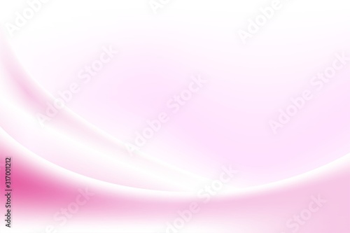 Simple Soft Pink Wave Background Template Vector, Magenta Background with Smooth Wave Design