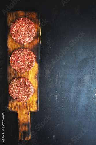 Burger steak cutlets