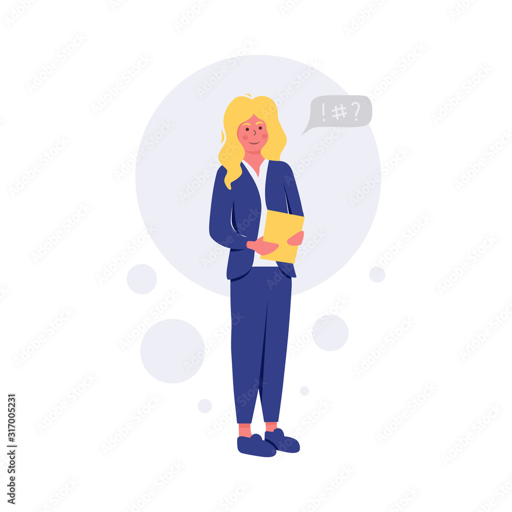 Business people talking and discussing. Businessmen discuss with speech bubble talk vector illustration. Business people talking and discussing. Businessmen discuss with speech bubble talk vector illustration.
