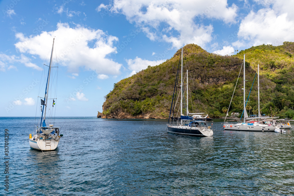 Saint Vincent, Saint Vincent and the Grenadines - Wallilabou bay