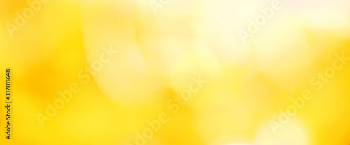 Beautiful Nature blurred yellow summer Background