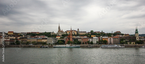 View on Budapest from Dunai river