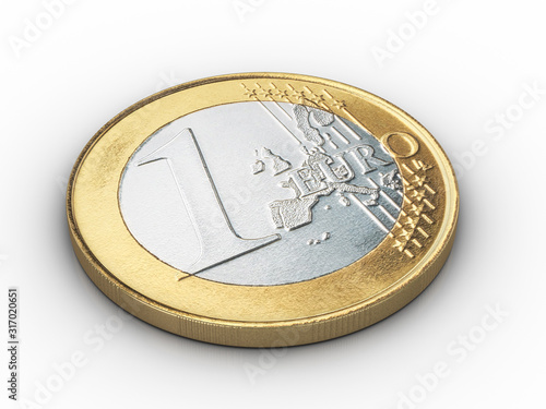 One euro coin