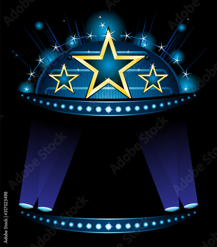 Announcement of great entertainment show