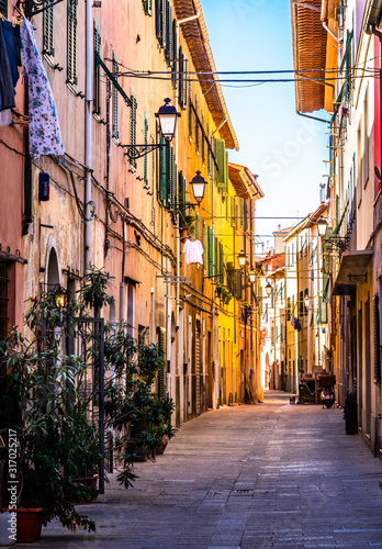 old town of piombino in italy © fottoo
