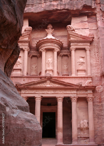 The pink stone Treasure of Petra  Jordan