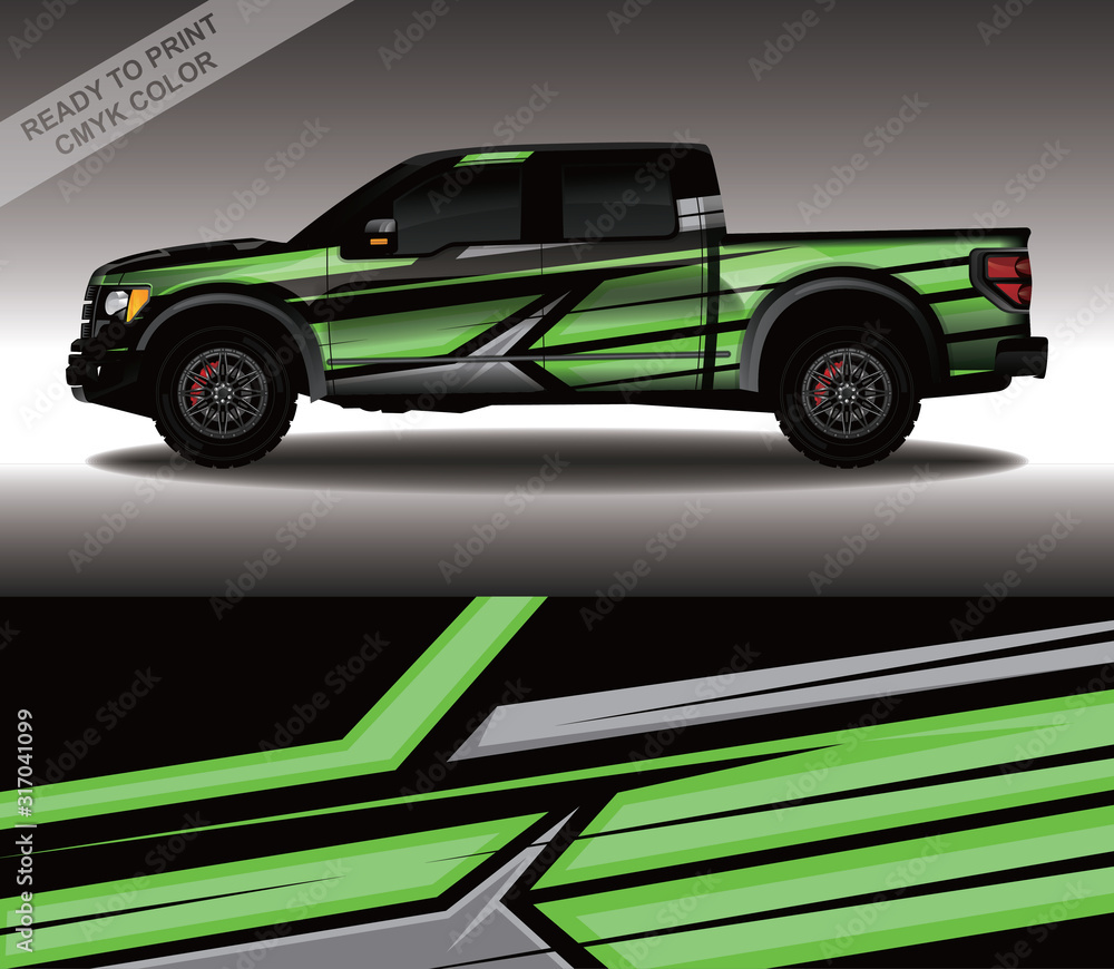Car wrap decal design vector, custom livery race rally car vehicle sticker and tinting. Car wrap decal design vector, custom livery race rally car vehicle sticker and tinting.