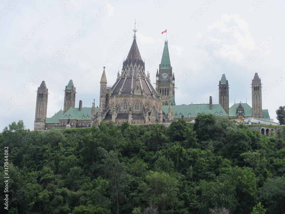 Parliament hill library Ottawa