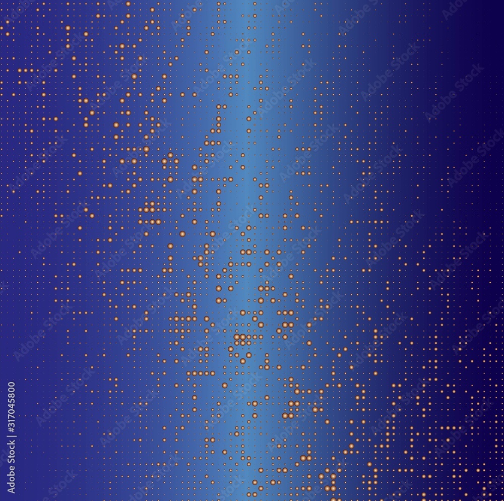 abstract blue background with stars
