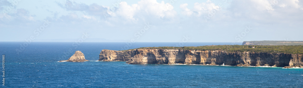 Pointe de la Grande Vigie Terre de Haut Guadeloupe France