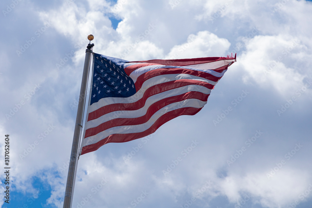 Obraz premium American flag of USA