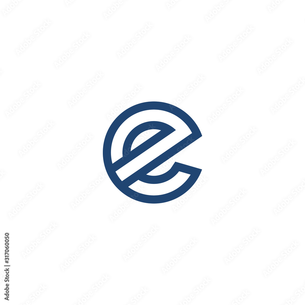 Letter E logo icon design template elements. Vector color sign. Letter E logo icon design template elements. Vector color sign.