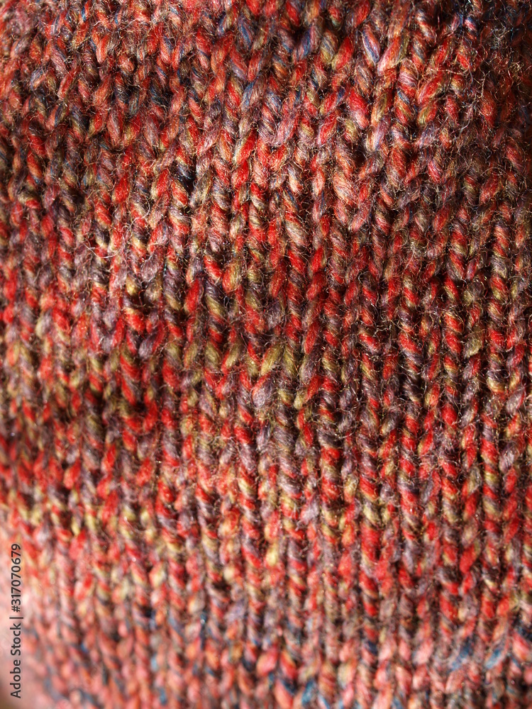 Fototapeta premium Wolle, gestrickt, wool, knitted, Textil